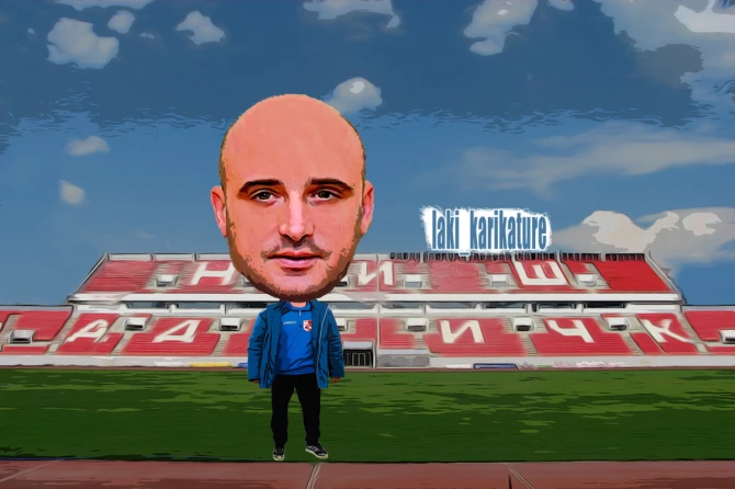 Milan Rastavac - za ovu priliku "Laki karikature"