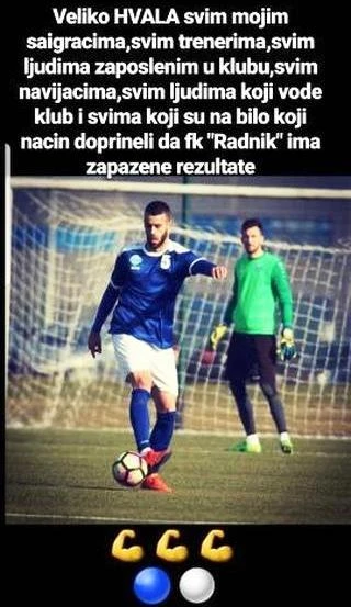 foto: screenshot Fića Ivanović instagram