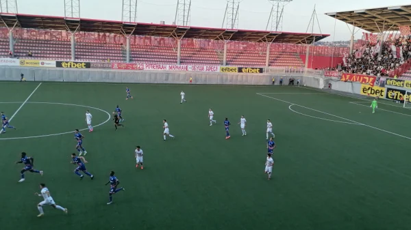 Zvezda padalica, strmoglavila se sa krova, Mozzart Bet Super liga Srbije
