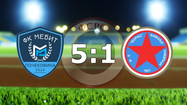 Mebit kao parni valjak, savladan i Borac iz Bivolja, Prva rasinska okružna liga